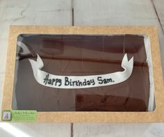 Gift boxed tray bake
