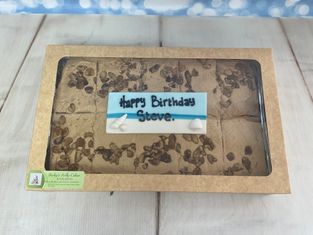 gift boxed tray bake