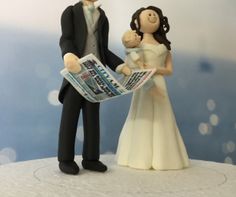 Bride and groom topper 