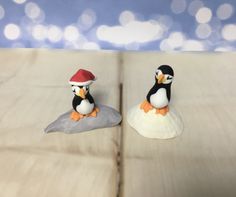 Christmas puffins