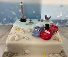 Cars themed Scilly wedding